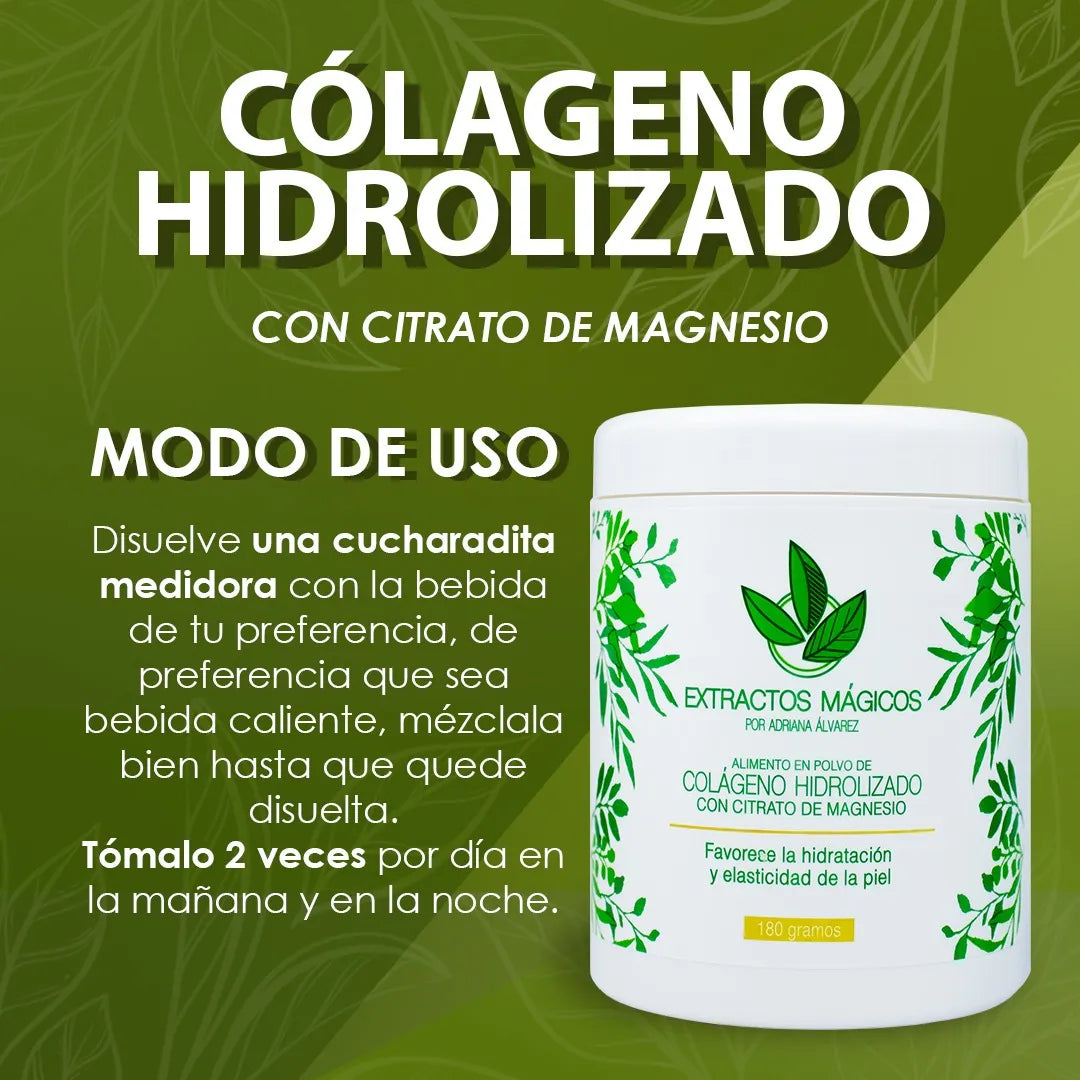 Colageno Con Citrato De Magnesio x3
